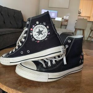 Black converse